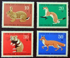 BRD Deutschland, Mi.Nr. 529-532 (Jahr 1967) postfrisch