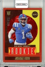 2023 Panini Legacy Jonathan Mingo Rookie Base Red Parallel 013/299