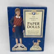 American Girl Doll Pleasant Company Molly Paper Dolls Vintage 1992 Uncut