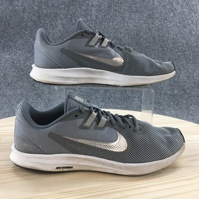 Nike Shoes Womens 9.5 Downshifter 9 Sneakers Gray Lace Up Athletic AQ7486-004