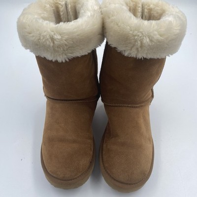 AUSLAND Women's 7.5 Brown Mid calf Snow Boots