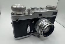 GOMZ Leningrad 35mm Rangefinder w/Jupiter 8 50mm f2. Excellent condition
