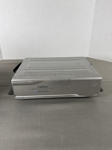 Clarion ProAudio CDC635 Silver 6 Disc CD Changer with CAA-355 Magazine UNTESTED