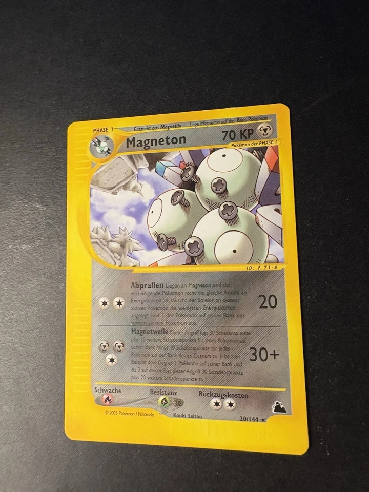 Magneton 20/144 Skyridge - E Series 2003 Deutsch Pokemon Karte - Bild 2 von 4