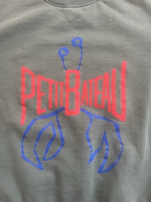 Petit Bateau Sweatshirt Boys 8/10 Years - Cute Crab Logo   European Style  
