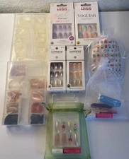 Kiss & ImPRESS Press-On Nails Lot Of 4 New & New Without Boxes Tips and more
