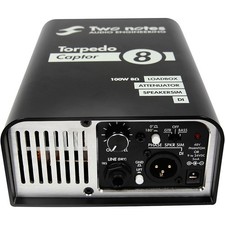 Two Notes Audio Engineering Torpedo Captor LoadboxAttenuatorDI Black 8 Ohm