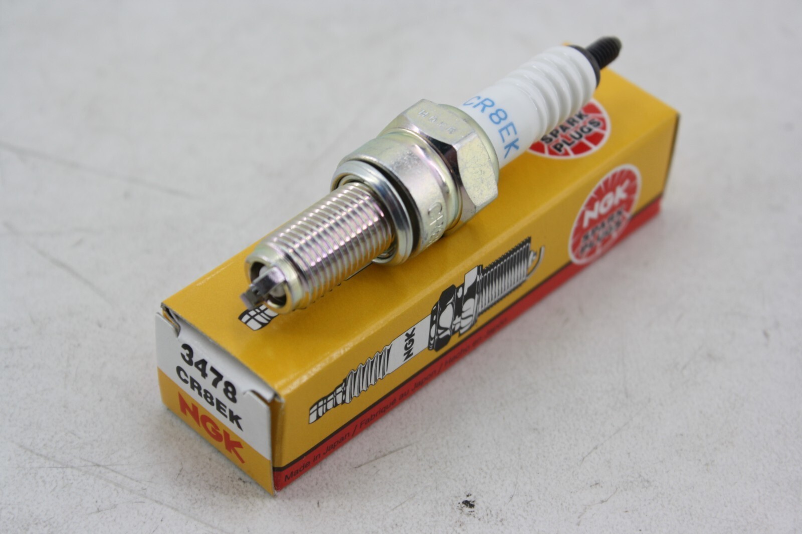 00-24 NGK Suzuki KTM Triumph Multi-Ground Resistor Spark Plug QTY 2 CR8EK