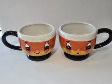 Johanna Parker Transpac Candy Corn Mugs Set H...