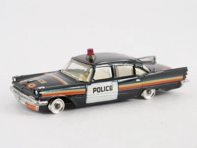 Dinky Toys Gb n° 258 De Soto Fireflite USA police car autocollants rajoutés 1/43 - Photo 1/4