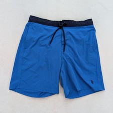 US Polo Assn Men's Swim Trunks Size XL Blue Board Shorts Pockets