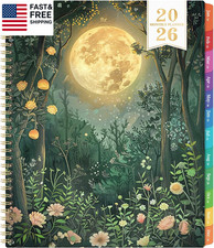 2026 Monthly Planner/Calendar - 2026 Planner, JAN 2026 - DEC 2026, 9" X 11" Mon