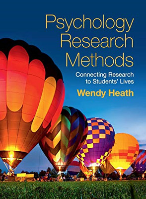 Psychology Research Methods: Connecting Research to Students'... - Heath, Wendy