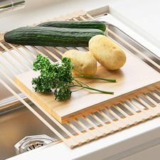 Silicone Drainage Board Sink Drainage Pad Utensil Drying Roll-Up Drainage Board