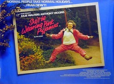SHE'LL BE WEARING PINK PYJAMAS 1985 Julie Walters, Anthony Higgins UK QUAD