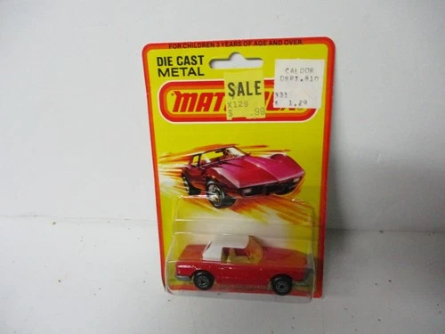 Matchbox Lesney Superfast SF6 Mercedes Tourer- CHERRY RED, blistercarded