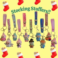 1 Random Little Monster Keychain Or Bag Charm NWOT