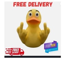 Funny Middle Finger Duck,Unique Middle Finger Rubber Ducks Figurines Prank Gifts