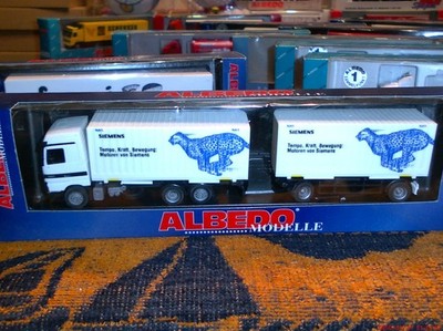 Albedo: MB Actros 1857, Siemens Tempo, Kraft, Bewegung: Motoren von Siemens
