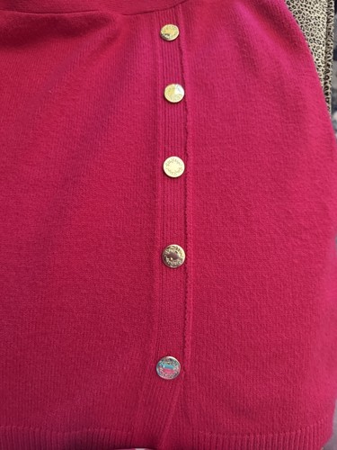 Lilly Pulitzer Lizona Sweater Skirt Pointsettia Red Size Extra Large NWT - Picture 5 of 8