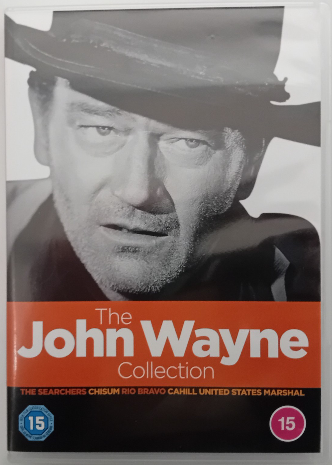 The John Wayne Collection. 4 x DVD's.  Region 2 UK