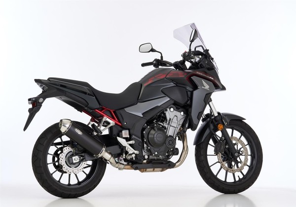 Shark DSX-5 Auspuff Schwarz Passend FüR Honda CB500X 2019-2024-image