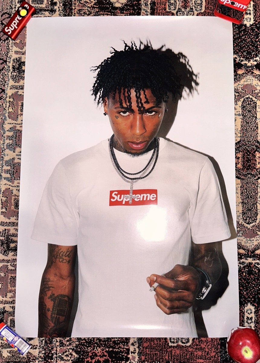Supreme NBA YoungBoy Poster 24 x 36 FW23 Brand New DS NOT TAKEN