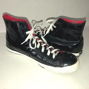 tênis converse all star chuck taylor couro preto