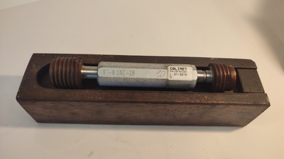 1 8 UNC 2B  THREAD PLUG GAGE  Gewindeprüfdorn Lehrdorn Prüfdorn 1''-8 UNC