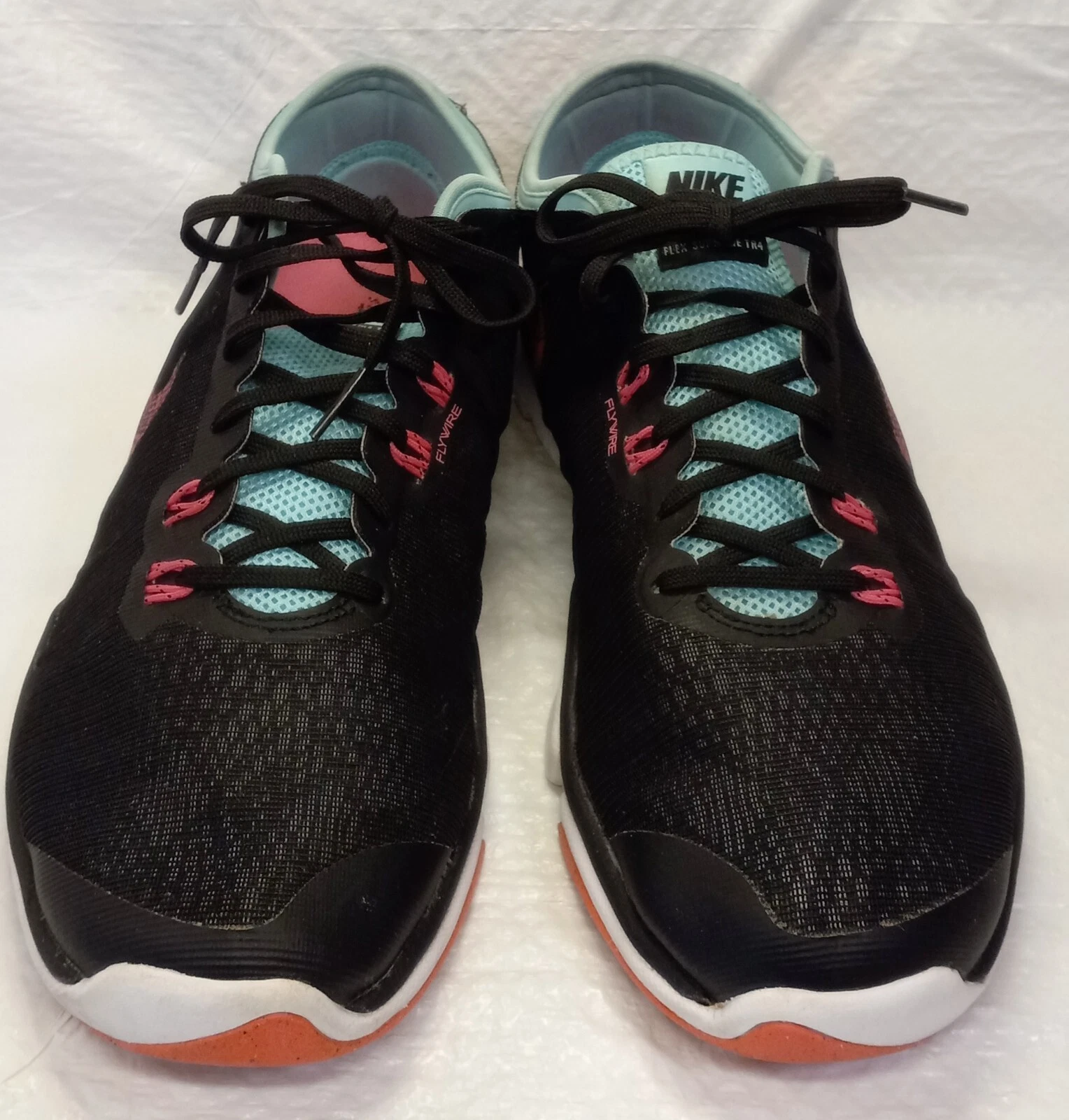 Chaussures baskets athlétiques noires Nike Training Flex Supreme TR 4 pour femme pointure 10,5