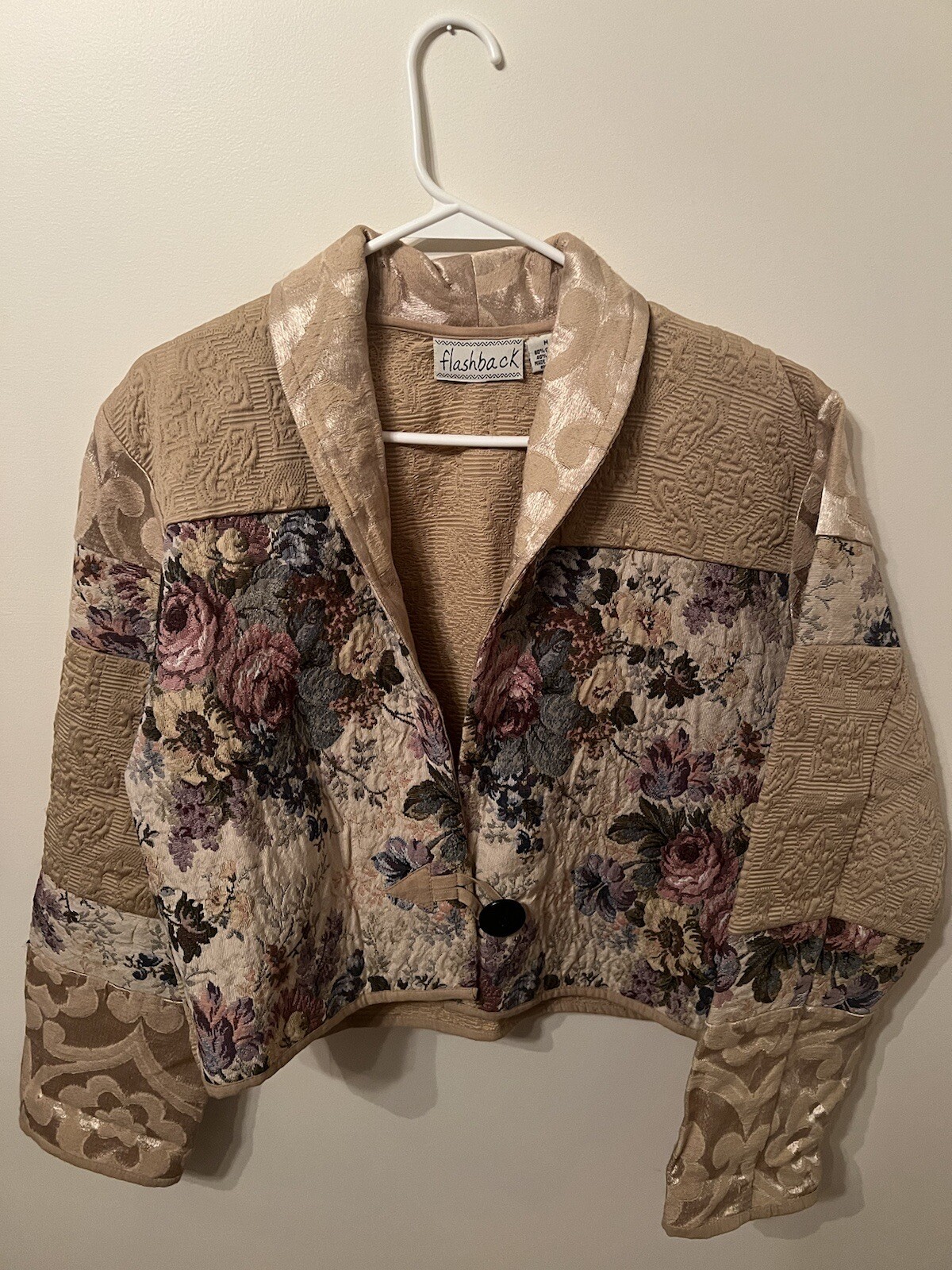 Vintage Flashback Patchwork Womens Jacket - image 1
