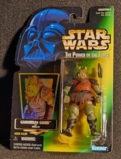 Star Wars Power Of The Force GAMORREAN GUARD 1996 Hasbro Green Card Hologram