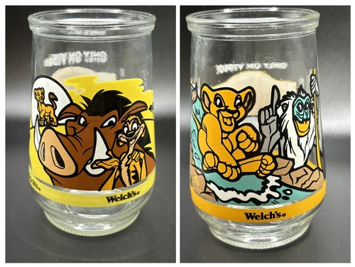 2 tarros de vidrio de gelatina de Welch de Disney El Rey León II Simba's Pride Dream #2 y 4 - Imagen 10 de 11