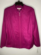 Allison Daley pink fuschia women’s jacket size 18 new with tags nwt