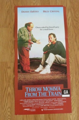 WURF MAMA AUS DEM ZUG ORIGINAL 1987 KINO DAYBILL POSTER Billy Crystal