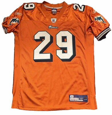 Alternate Jersey Dolphins Orange Uniforms 2005 AUTHENTIC REEBOK