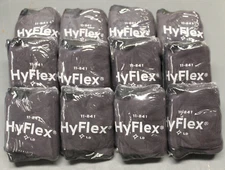 Qty 12 XL Ansell HyFlex 11-841 Nitrile Grip Work Gloves Size 10 Fast Dispatch !