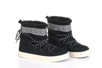 NWOB Toms Suede & Faux Fur Boots Ladies 6