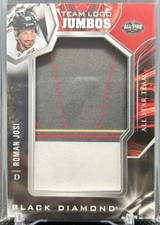 2023-24 Upper Deck Black Diamond Team Logo Jumbo Patches Roman Josi Nashville