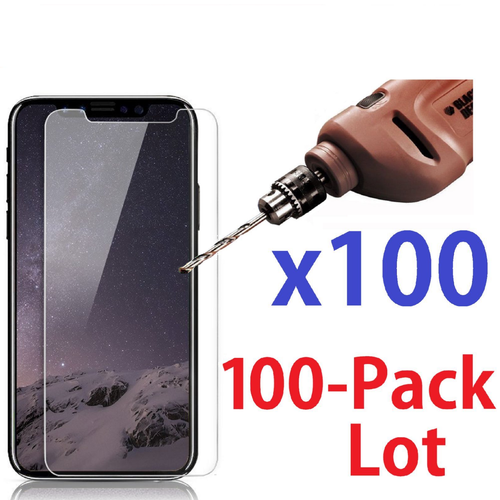 Vente en gros lot de protection d'écran en verre trempé en vrac pour iPhone 11 12 13 Pro Max - Photo 1 sur 2