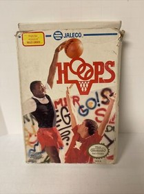Hoops (Nintendo Entertainment System, NES 1989) Box & Game ONLY &mdash; NO MANUAL