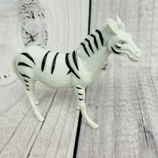Greenbrier Int. Safari Animal Zebra Realistic Toy Figure Jungle Cake Topper