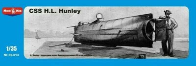 Mikromir 35013 CSS H.L. Hanley, Confederate Submarine, 1/35