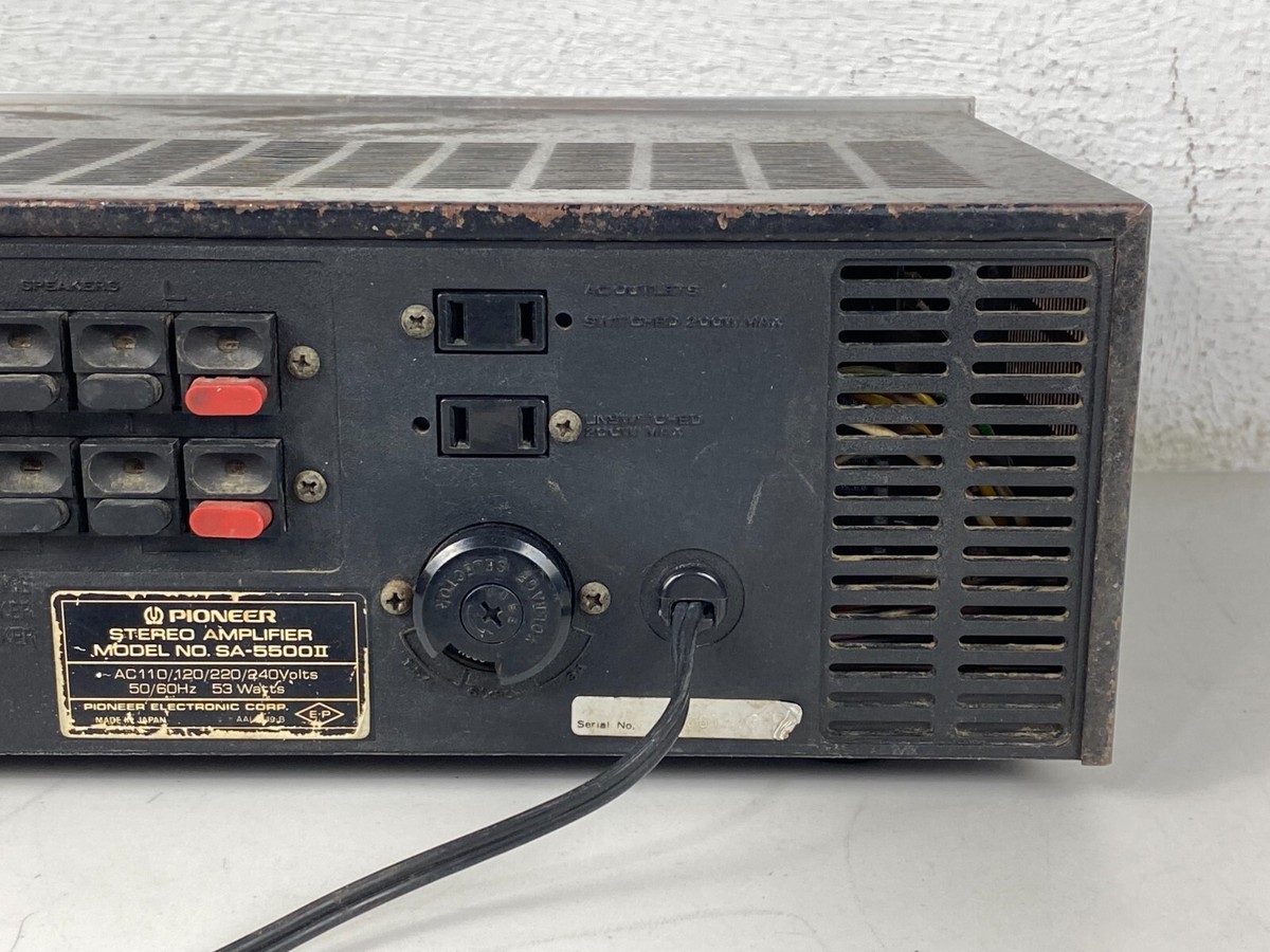 Pioneer - SA-5500 II - Amplificateur intégré à semi-conducteurs