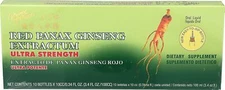 Prince of Peace Ginseng Extract Dietary Supplement 0.34 Fl Oz Pack of 30
