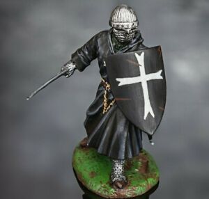 Medieval Knights Hospitaller Order Tin Soldiers 54mm 1//32