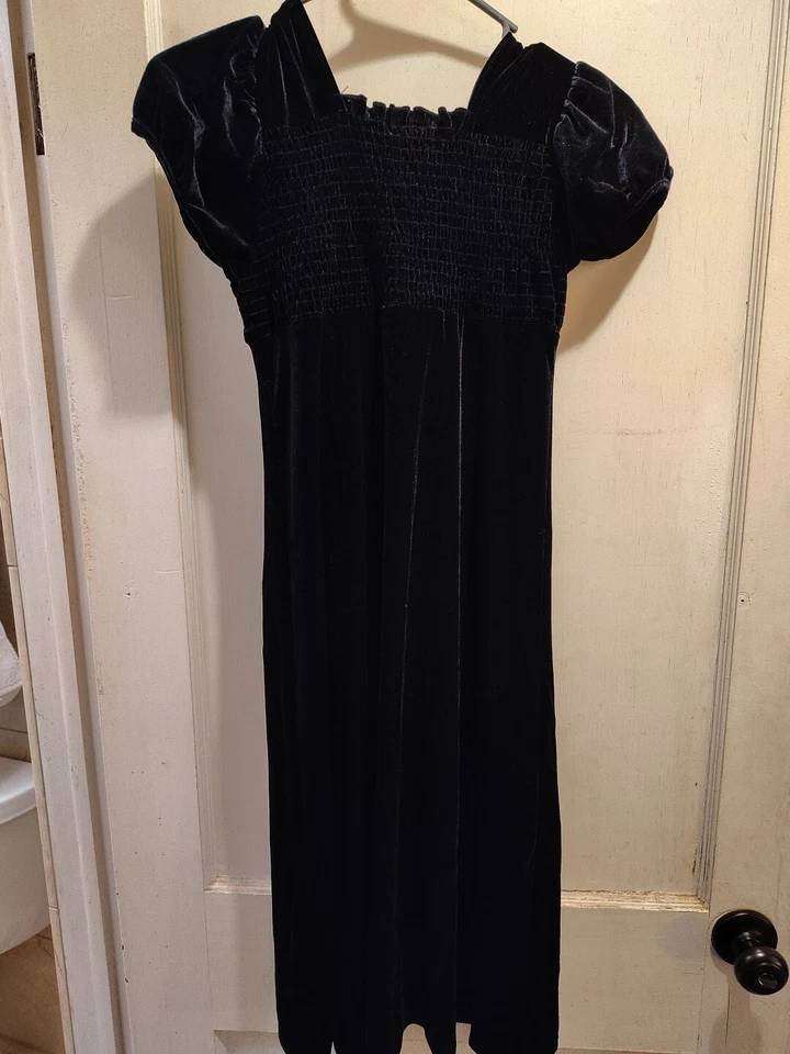 De Colección New York Bonnie Jean Niñas Talla 14 Mediano Negro 90% Poli 10% Spandex Foto 4 de 4