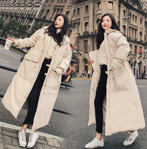 oversized long winter coat