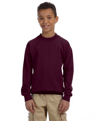 Gildan Youth Heavy Blend™ 50/50 Fleece Rundhalsausschnitt Sweatshirt G180B - Bild 10 von 12