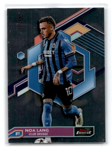 2022-23 Topps Finest UEFA Club Competitions Noa Lang #128